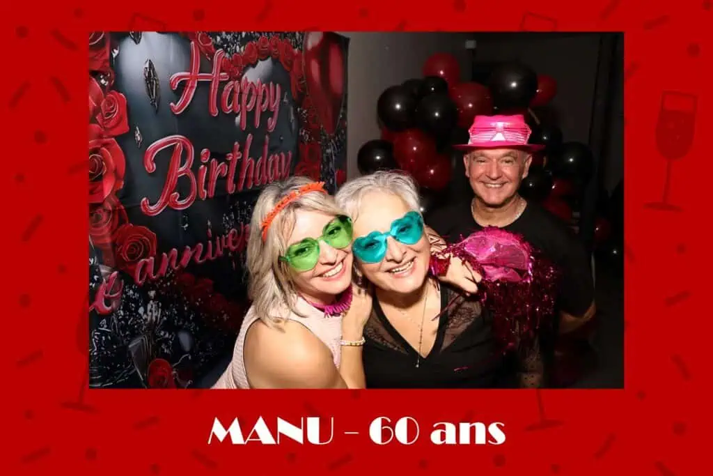 Photobooth Vivabooth – location de photobooth et vidéobooth 360 pour mariages, soirées d’entreprise et événements privés en Suisse Romande et dans le Pays de Ge Vivabox anniversaire