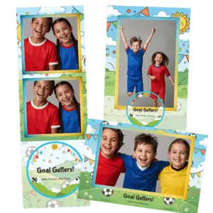 Design photobooth Kids Soccer Party