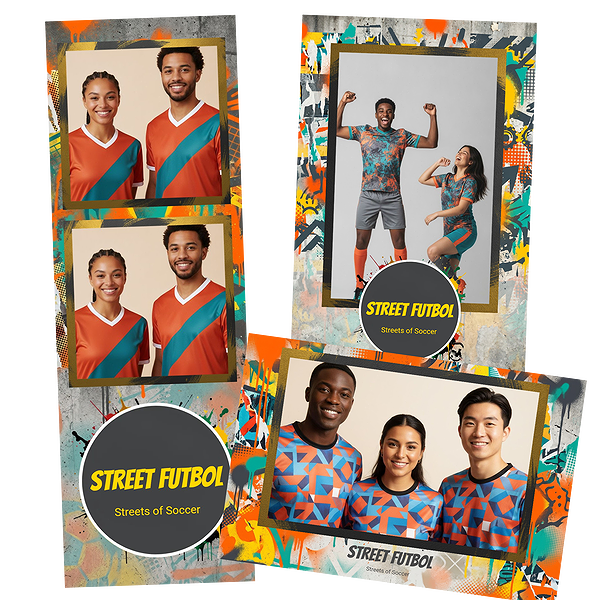 Design photobooth Street Futbol Graffiti