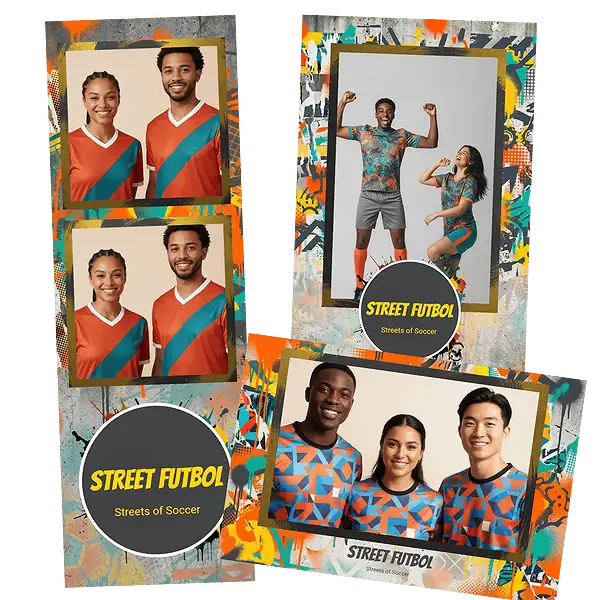 Design photobooth Street Futbol Graffiti