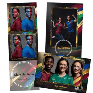 Design photobooth Team Colors Glam