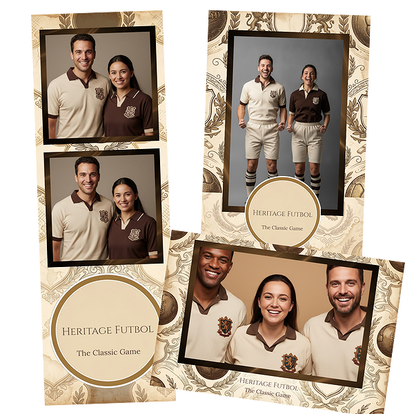 Design photobooth Vintage Futbol Heritage