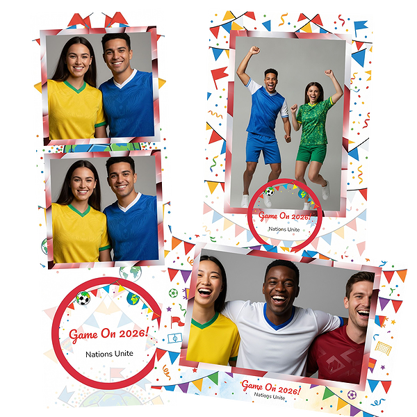 Design photobooth World of Flags Celebration