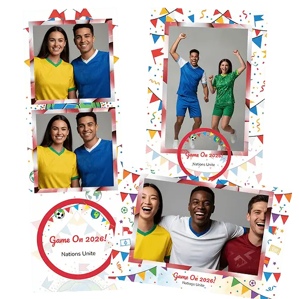 Design photobooth World of Flags Celebration