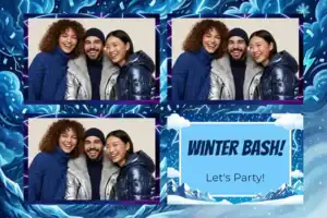 Fête d’hiver bleu électrique - Vivabox 4
