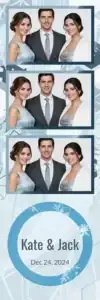 Mariage géométrique bleu givré - Vivabox 1