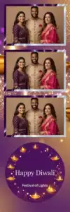 Diwali aux lumières violettes - Vivabox 1