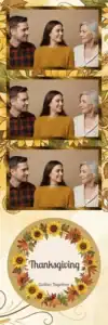 Thanksgiving rustique aux tournesols - Vivabox 1