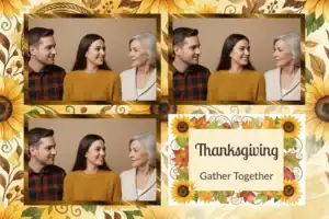 Thanksgiving rustique aux tournesols - Vivabox 4