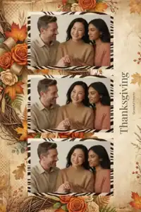Thanksgiving fleuri aux roses - Vivabox 5