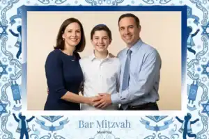 Bar Mitzvah bleue avec Torah - Vivabox 3