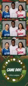 Match de baseball sur terrain vert - Vivabox 1