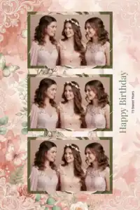 15 ans fleuris roses - Vivabox 5
