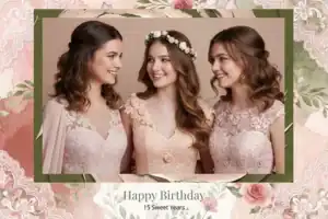15 ans fleuris roses - Vivabox 3
