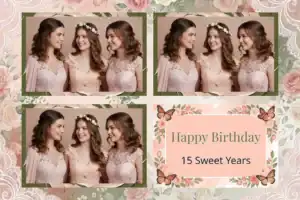 15 ans fleuris roses - Vivabox 4