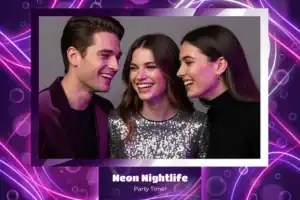 Soirée nocturne au néon - Vivabox 3