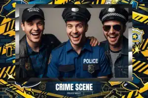 Soirée policière, scène de crime - Vivabox 3