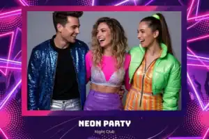 Soirée en club au néon - Vivabox 3