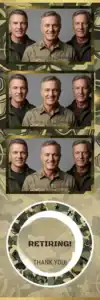 Départ à la retraite camouflage - Vivabox 1