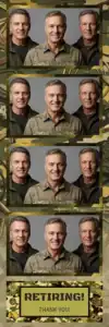 Départ à la retraite camouflage - Vivabox 2