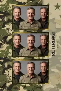Départ à la retraite camouflage - Vivabox 5