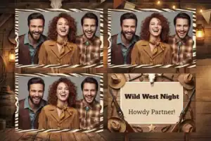 Soirée saloon western rustique - Vivabox 4