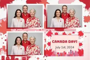Fête du Canada rouge et blanc - Vivabox 4