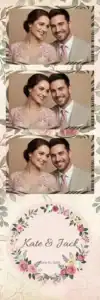 Mariage romantique sur parchemin fleuri - Vivabox 1