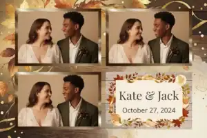 Mariage rustique aux feuilles d’automne - Vivabox 4