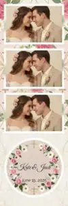 Mariage romantique aux roses roses - Vivabox 1