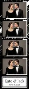 Mariage minimaliste noir et blanc - Vivabox 2