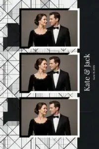 Mariage minimaliste noir et blanc - Vivabox 5