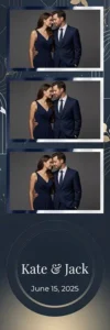 Mariage minimaliste bleu marine - Vivabox 1