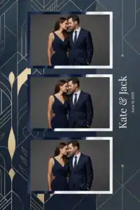 Mariage minimaliste bleu marine - Vivabox 5