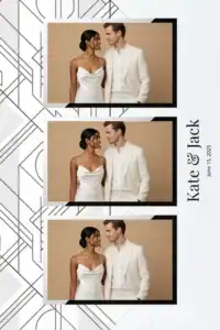 Mariage minimaliste à monogramme - Vivabox 5