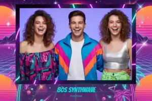 Soirée synthwave rétro années 80 - Vivabox 3