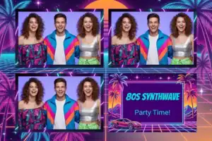 Soirée synthwave rétro années 80 - Vivabox 4