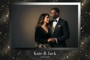 Mariage noir poussière d&rsquo;étoiles - Vivabox 3