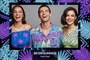 Fête tropicale d’été au néon - Vivabox 3