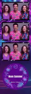 Disco d’été au néon - Vivabox 1