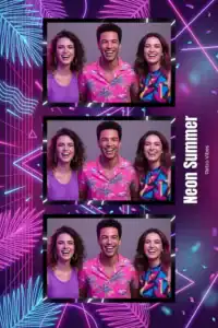 Disco d’été au néon - Vivabox 5