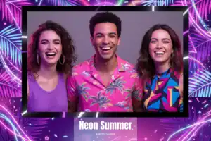 Disco d’été au néon - Vivabox 3