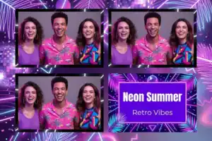 Disco d’été au néon - Vivabox 4