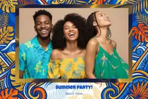 Été tropical bleu et jaune - Vivabox 3