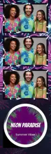 Soirée tropicale d’été au néon - Vivabox 1
