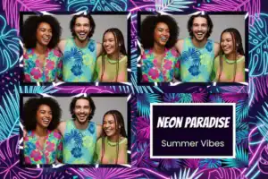 Soirée tropicale d’été au néon - Vivabox 4