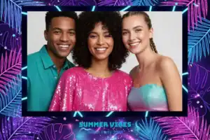 Nuit d’été tropicale au néon - Vivabox 3