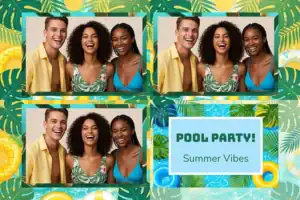 Fête tropicale au bord de la piscine - Vivabox 4