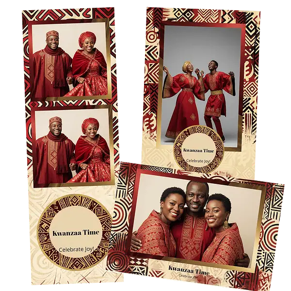 Design photobooth Red African Heritage pour Vivabox et Miroir