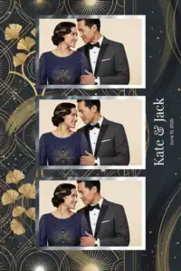 Mariage Art déco aux tons sombres - Vivabox 5